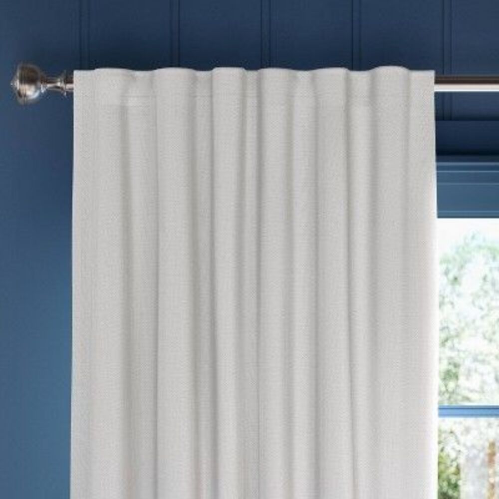 Threshold - 2pk 63"x50" Aruba Blackout Curtain Panels Off Whit Off-White